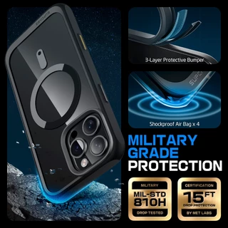 SUPCASE Unicorn Beetle Mag Series สําหรับ iPhone 16 Pro Max กรณีกล้องควบคุม Capture ปุ่มทหารป้องกัน Slim Clear กันกระแทกแม่เหล็กเคสโทรศัพท์