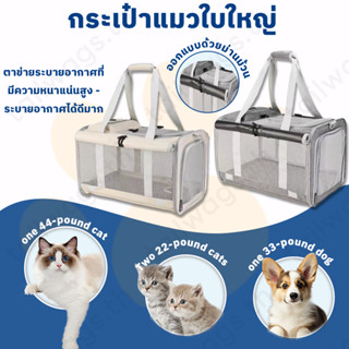 😻กระเป๋าเเมว🐶ถุงใส่สัตว์เลี้ยงพกพา เป้แมว สุนัข เป้แมว กระเป…