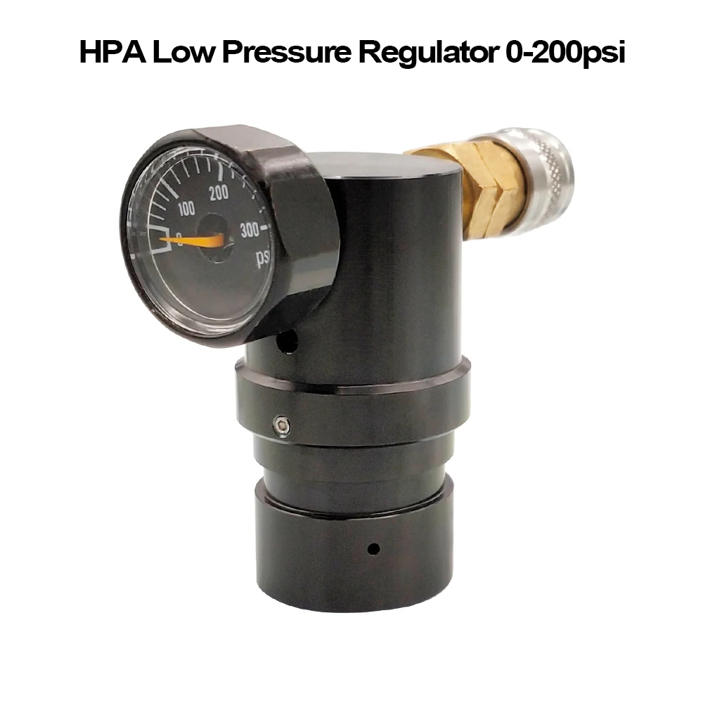 Hpa Air Regulator Micro MR GEN2 W/US Foster Female Coupler,Remote Coil Hose 300psi เครื่องวัดความดัน