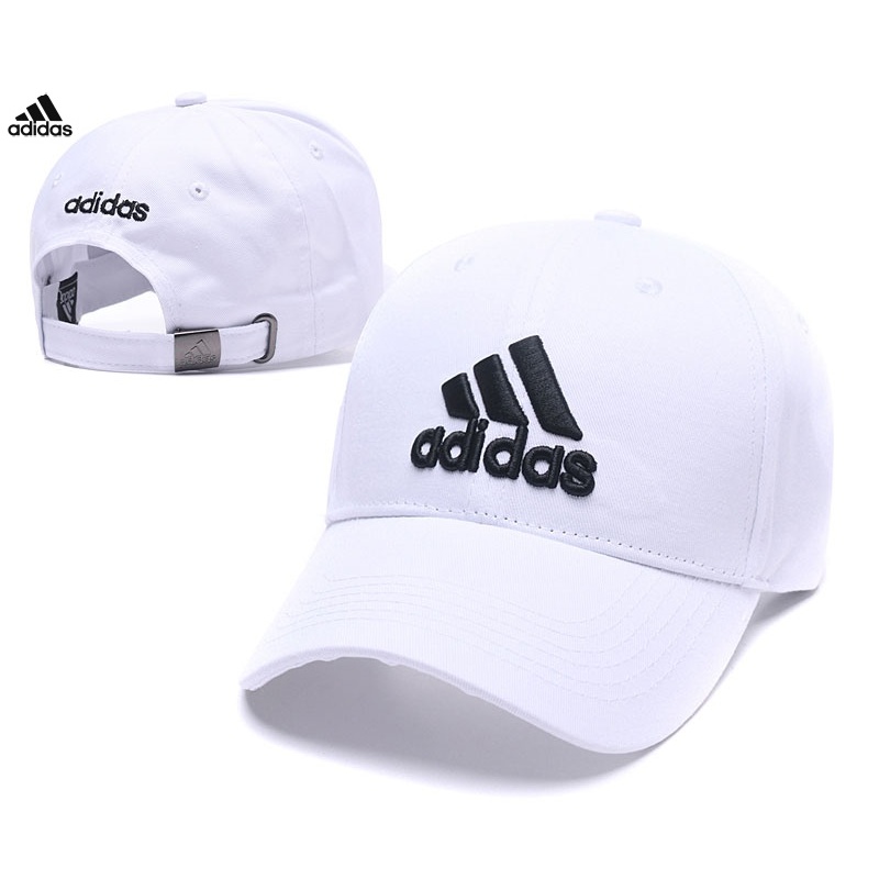Adidas เบสบอลหมวก Topi หมวกผู้ใหญ่ผู้ชายผู้หญิง OOTD เย็บปักถักร้อยหมวกกอล์ฟปรับ Unisex หมวก Snapback