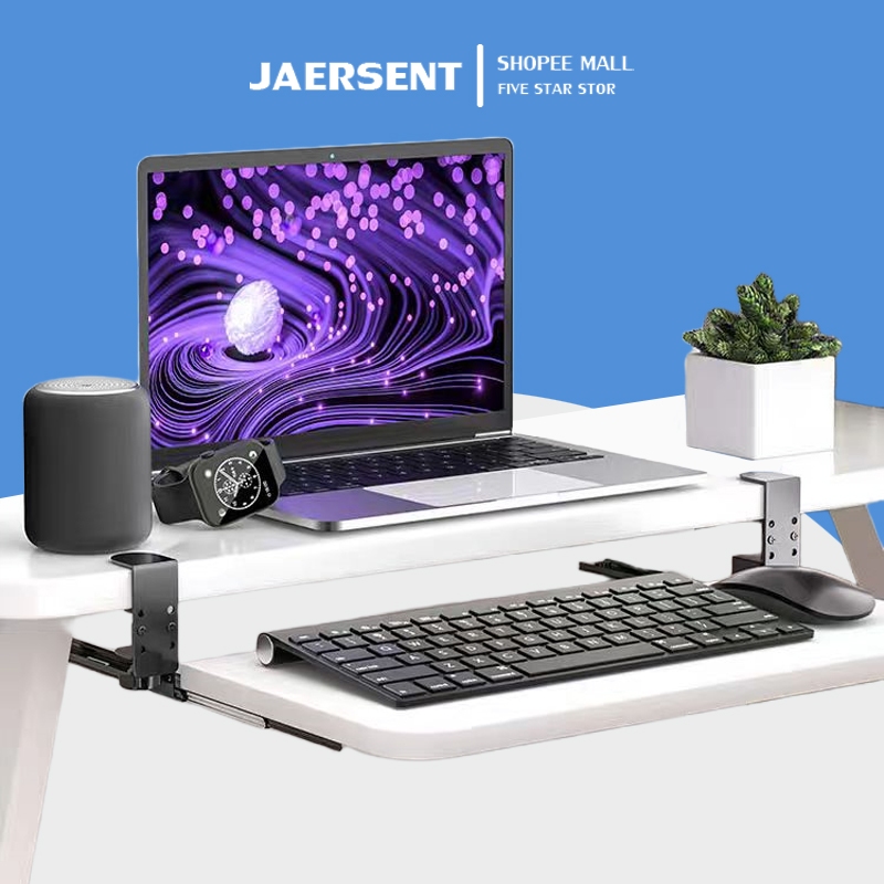 คีย์บอร์ด และที่วางเมาส์ พับได้ ขยายได้ ไม่มีรู สําหรับคอมพิวเตอร์