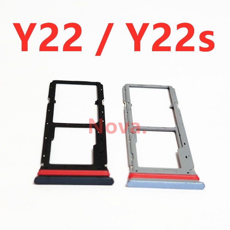ถาดซิมการ์ด อะไหล่โทรศัพท์มือถือ สําหรับ Vivo Y22 Y22s