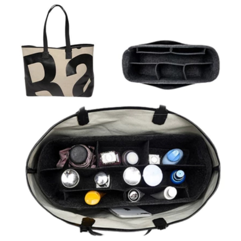 Flet กระเป๋าผ้าสักหลาด ทรงบักเก็ต สําหรับใส่จัดเก็บอุปกรณ์แรลลี่ Rally movement Bag