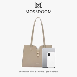 MOSSDOOM Elaura Bag กระเป๋าสะพายไหล่หนังPU ดีไซน์เรียบง่าย