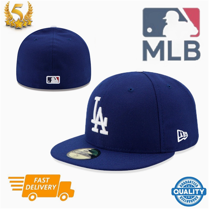 พร้อมสต็อกเครื่องเล่น mlb Style NY LA หมวกปีกแบนหมวกขนาดการสนทนาเต็มรูปแบบสีดําหมวก snapback ฮิปฮอป unisex