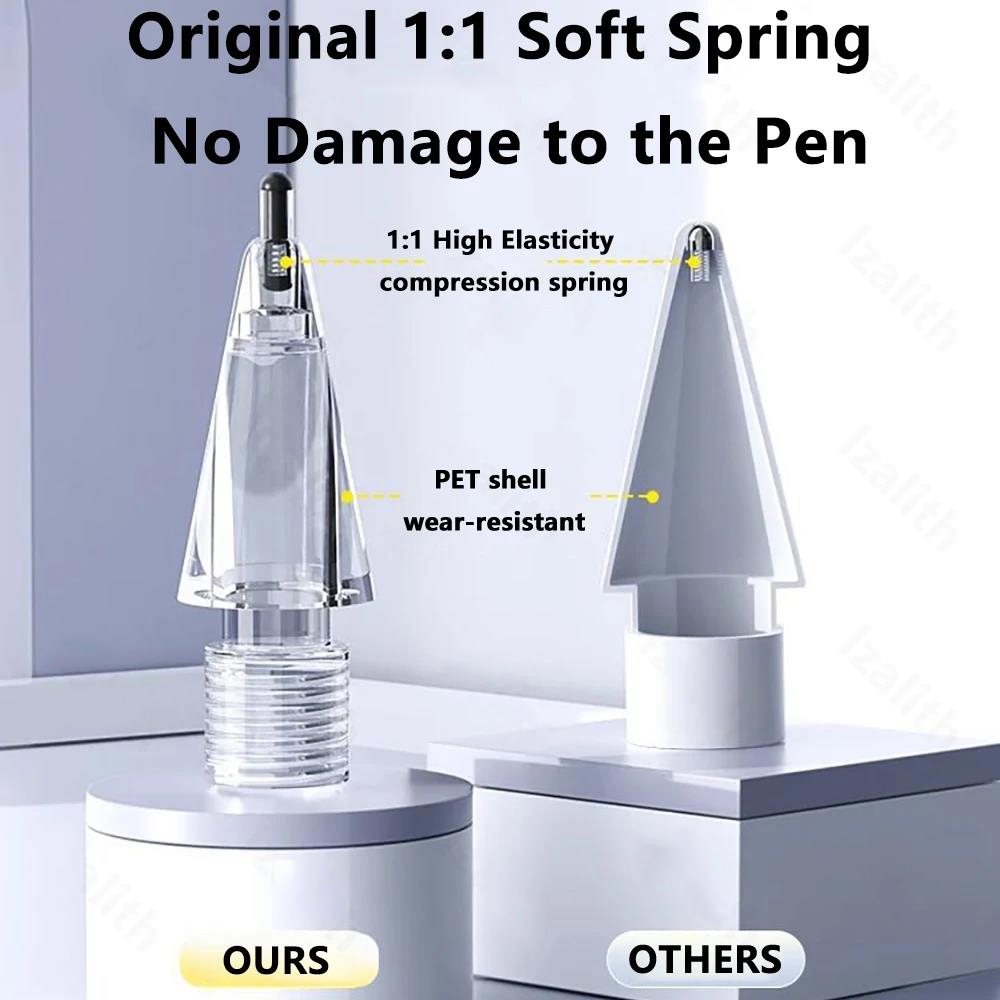 สําหรับ Huawei M-Pencil 3 รุ่นเปลี่ยน Nib ปากกาสไตลัสชุบนิกเกิลปลาย M-Pencil 2nd อุปกรณ์เสริม Replacable Nibs - รูปที่ 2