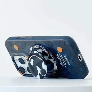 【graffiti IMD matte hard case/Black】เคส compatible for iphone 11 12 13 14 15 16 pro max case
