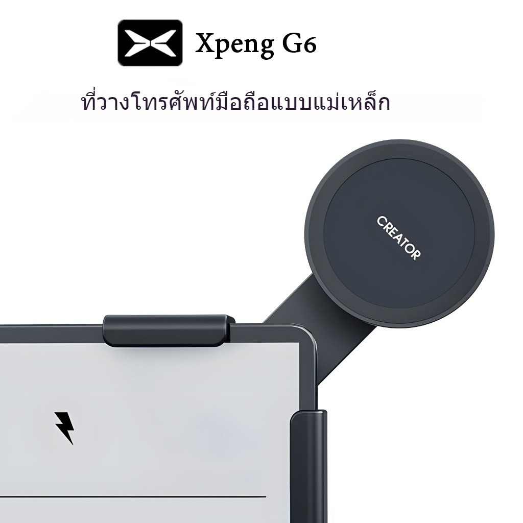 เหมาะสำหรับ Xpeng G6 Magnetic Central Control รถผู้ถือหน้าจอโทรศัพท์มือถือผู้ถือนำทางอุปกรณ์เสริมในรถยนต์