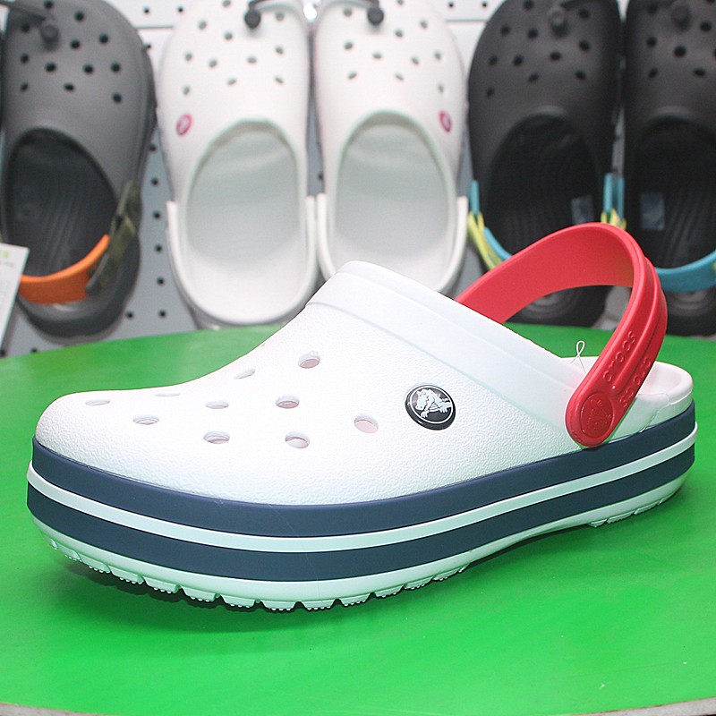 ต้นฉบับ 100% crocs รองเท้าแตะผู้ชายรองเท้าขนาดใหญ่ 11016