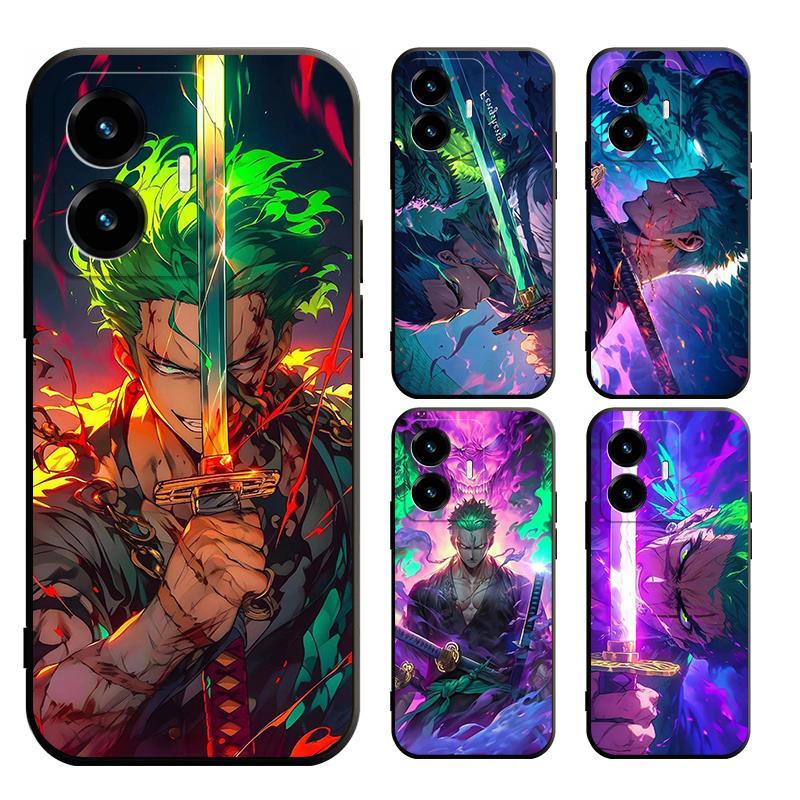 Vivo V40 Pro V40 5G V30 Pro V30 lite V30E Y28 28S Y100 4G 5G One Piece Roronoa Zoro Casing Soft Case Cover