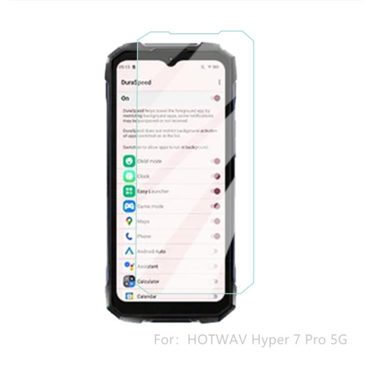 กระจกนิรภัยสําหรับ HOTWAV Hyper 7 Pro 5G ฟิล์มกันรอยหน้าจอ