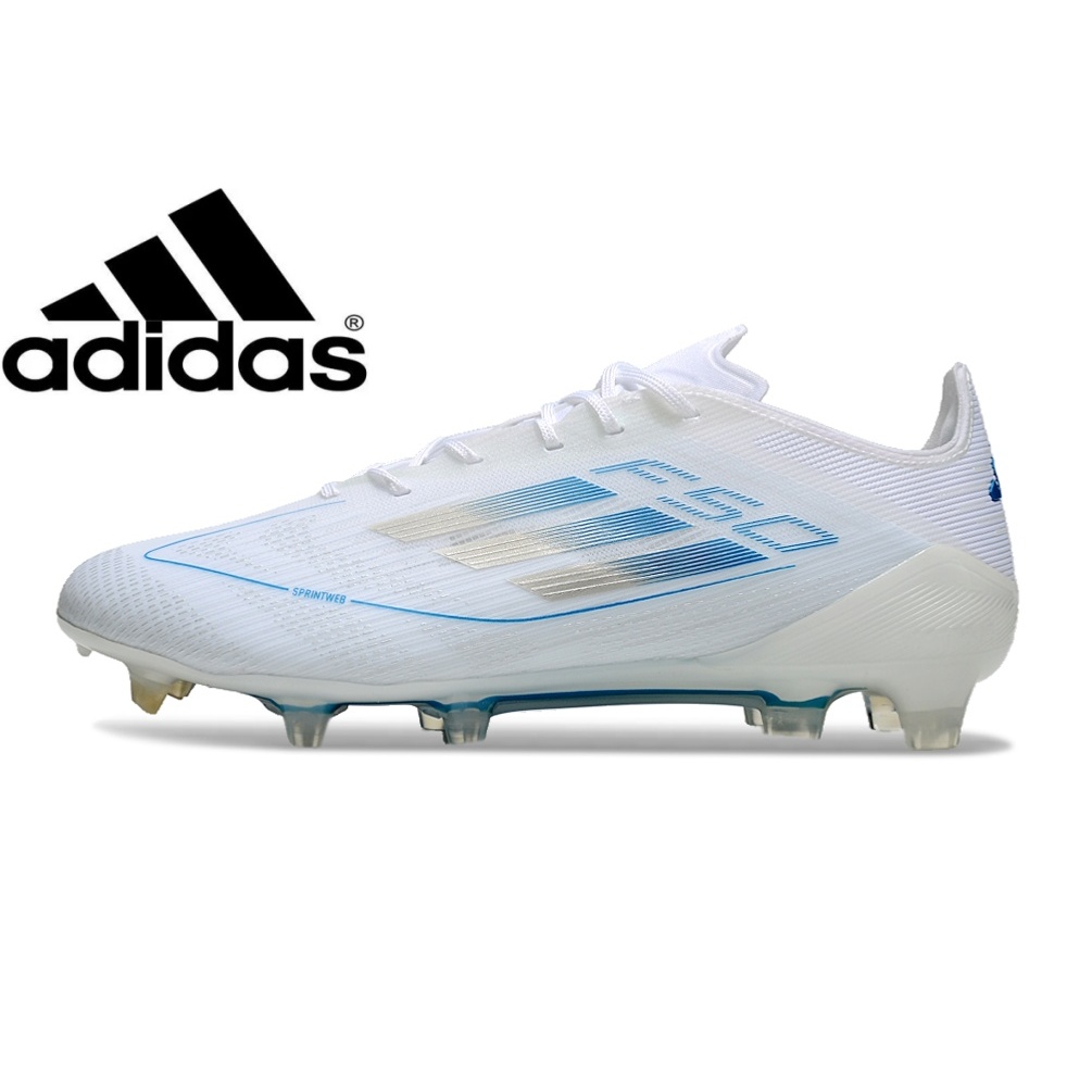F50 Elite Messi FG รองเท้าฟุตบอลถักกลางแจ้ง Anti-slip และทนต่อการสึกหรอเล็บฟุตบอล match รองเท้าผู้ชายรองเท้าผ้าใบ