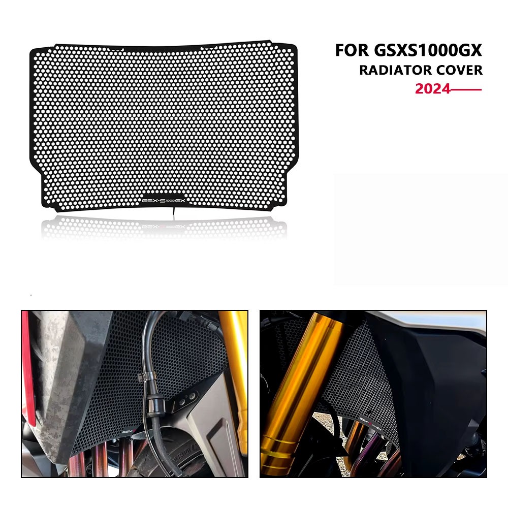 หม้อน้ํารถจักรยานยนต์ Guard Grille Protector น้ํามัน Cooler สําหรับ GSXS1000GX GSX-S 1000 GX GSXS 10