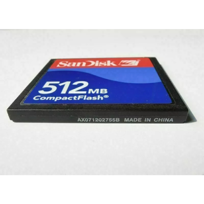 ใหม่ 512MB CompactFlash การ์ดหน่วยความจํา 512M CF การ์ด SDCFB-512 ของแท้
