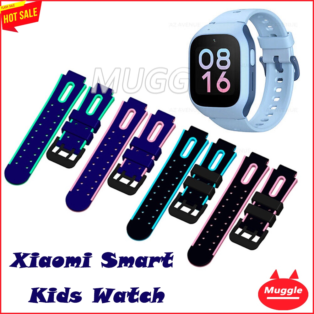 สายนาฬิกา Xiaomi Smart Kids watch Mi นาฬิกาโทรศัพท์สําหรับเด็กเด็ก Xiaomi Smart Kids watch เคสซิลิโคนสายนาฬิกาการ์ตูน
