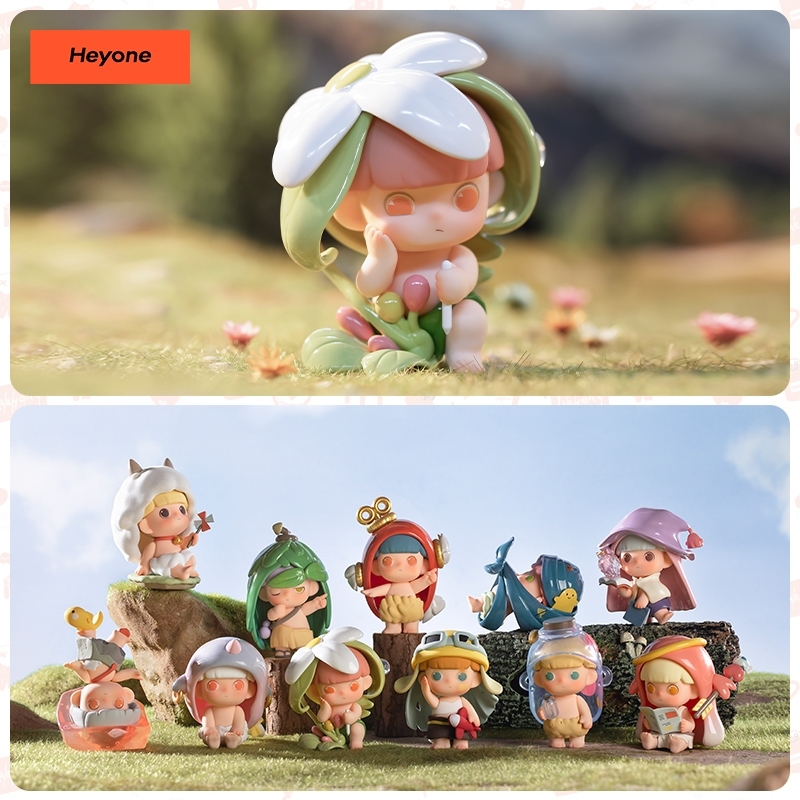 Heyone GUADI UTOPIA VALLEY Mystery Box Blind Box Action รูปน่ารัก-กล่องเต็ม