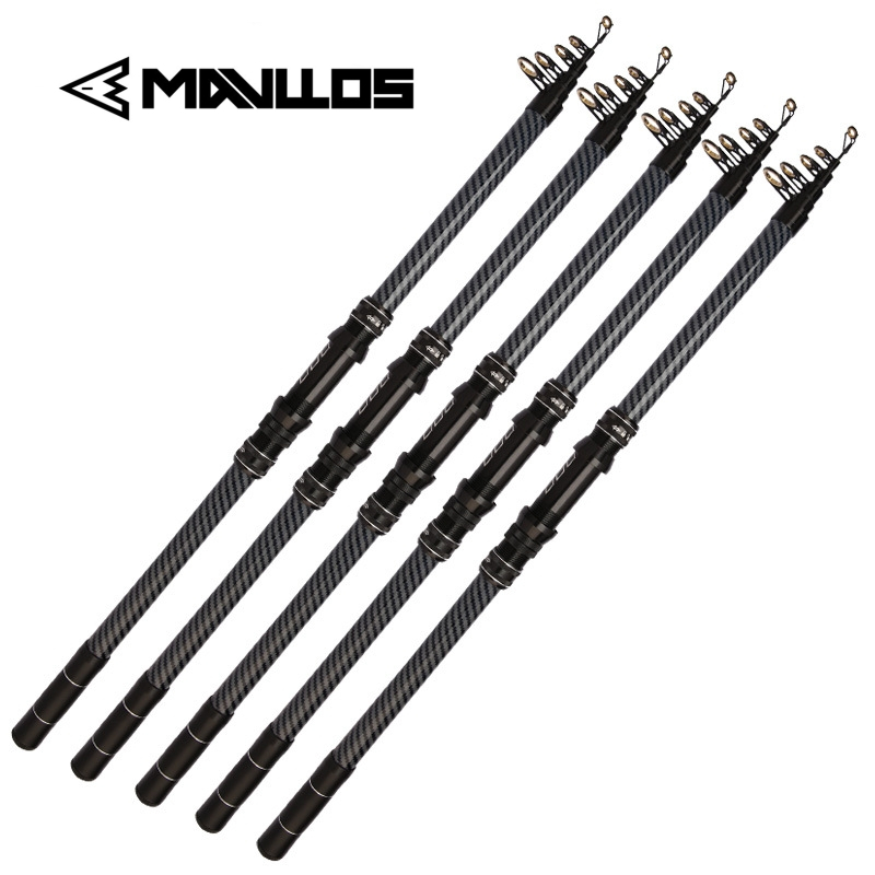 Mavllos Merse Sea Fishing Rod, 2.1-4.5M, Super Hard Long Casting Rod, 10KG Load Capacity, การออกแบบโลหะเต็มรูปแบบ, เหมาะสําหรับปลาดุกและตกปลาน้ําเค็ม