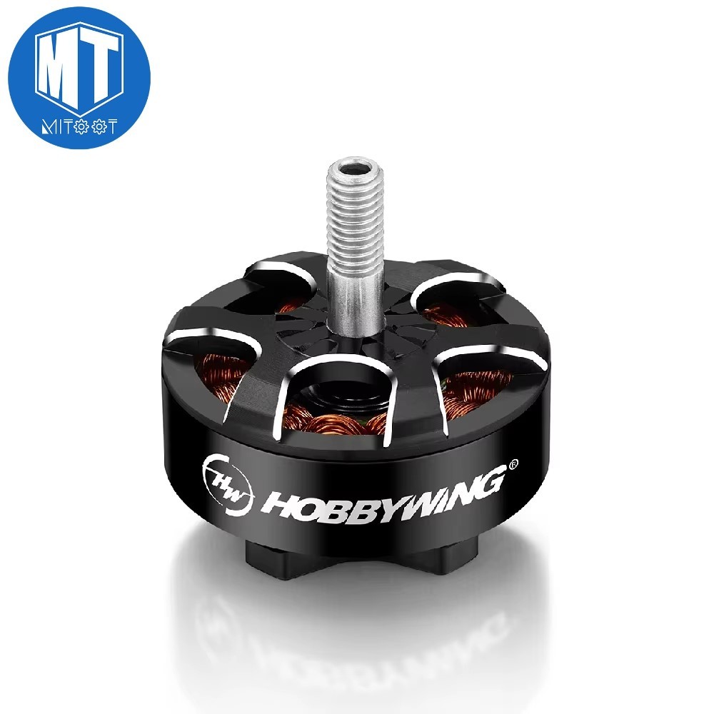 1pcs HOBBYWING Xrotor 2807/2812 900/1100/1300KV 4-6S 1500KV 4-5S / 1700KV 3-4S สีดํามอเตอร์ไร้แปรงสําหรับ FPV Racing เครื่องบิน