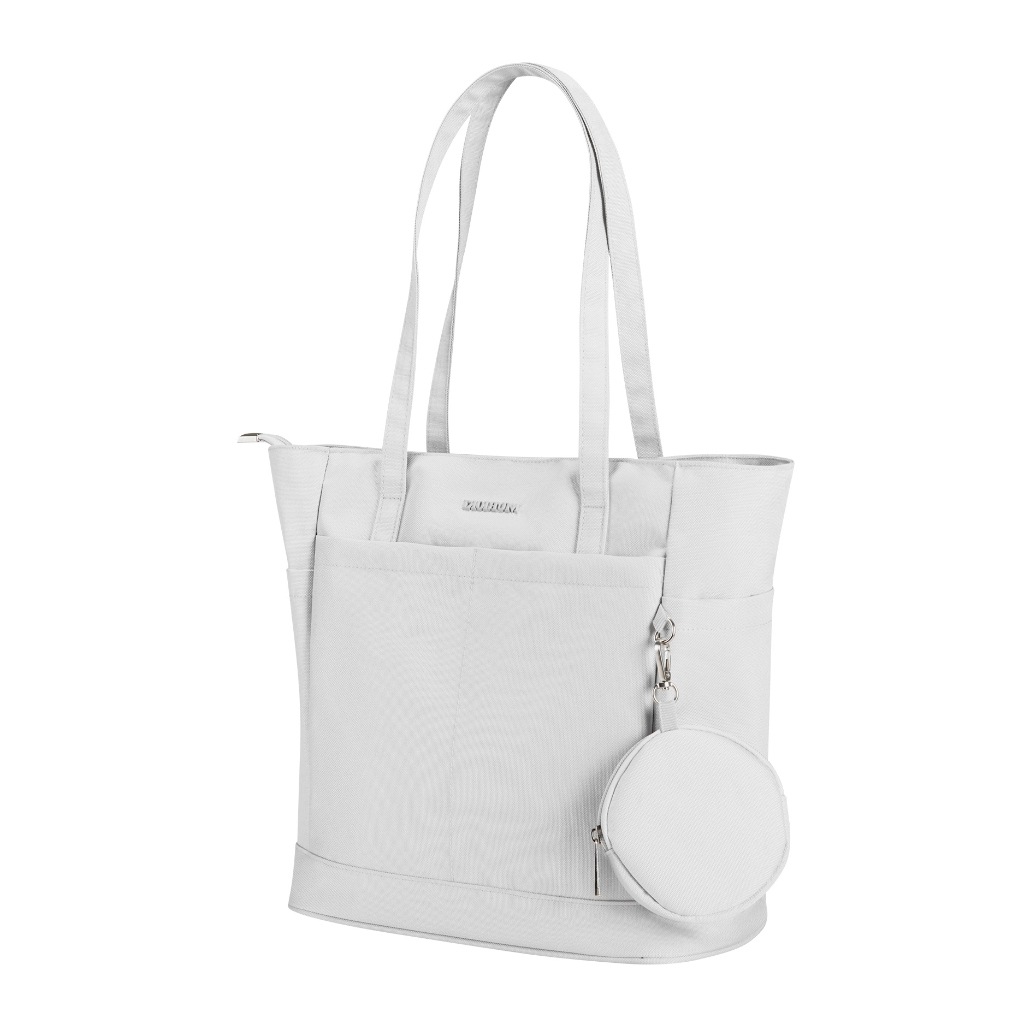 MURIOKI-Echo Tote Bag สําหรับโรงเรียนวิทยาลัยพร้อมกระเป๋าหูฟังที่ถอดออกได้ G1023 (31*15*28 ซม.)