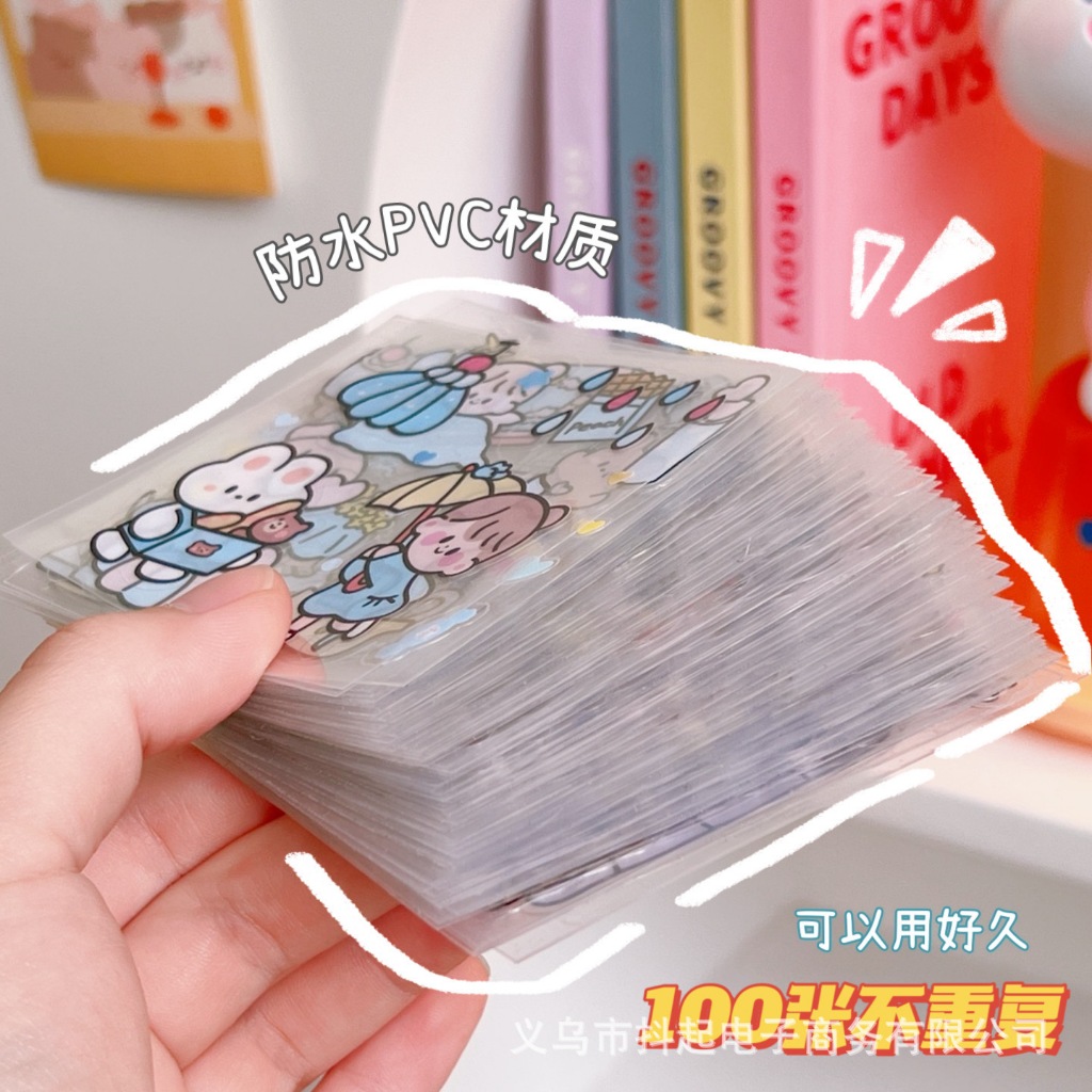 สติ๊กเกอร์ ลายไม่ซ้ํา สติ๊กเกอร์ พีวีซี น่ารัก ตกแต่งกันน้ํา.สติ๊กเกอร์ตัดดี้