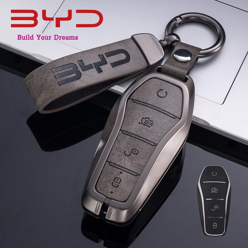 Byd Anti Scratch ฝาครอบกุญแจรีโมทพวงกุญแจใช้งานร่วมกับ BYD Atto 3/Dolphin/seal/Dolphin mini/M6/shark/atto2/seal 5