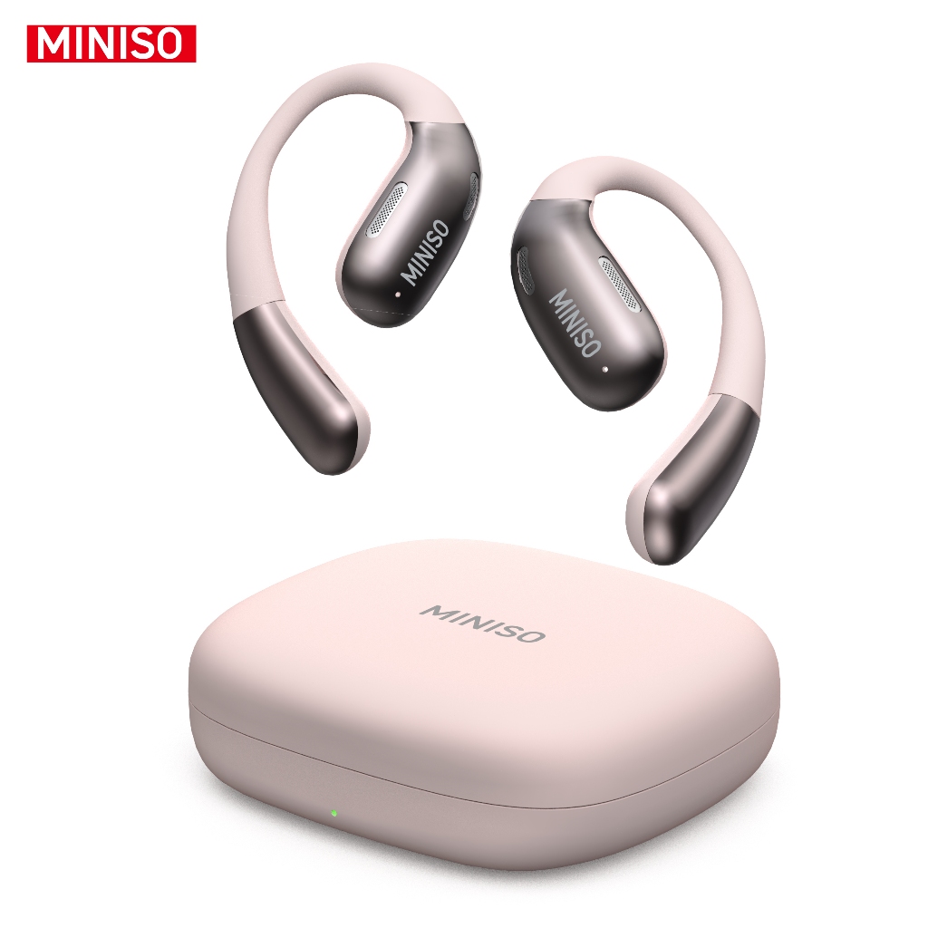 Miniso X28 กีฬา วิ่ง หูฟังบลูทูธ Bluetooth V5.4 OWS Open Ear หูฟังไร้สาย