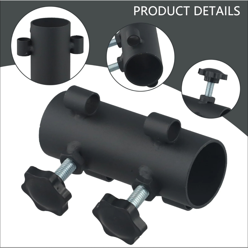 【สินค้าพร้อมส่ง】ขาตั้งท่อกันสาด ขายึดกันลมแบบปรับได้สำหรับตั้งแคมป์กลางแจ้ง ที่วางคันเบ็ด ราวร่ม กันสาด อุปกรณ์ท่อแบบคงที่ - รูปที่ 6