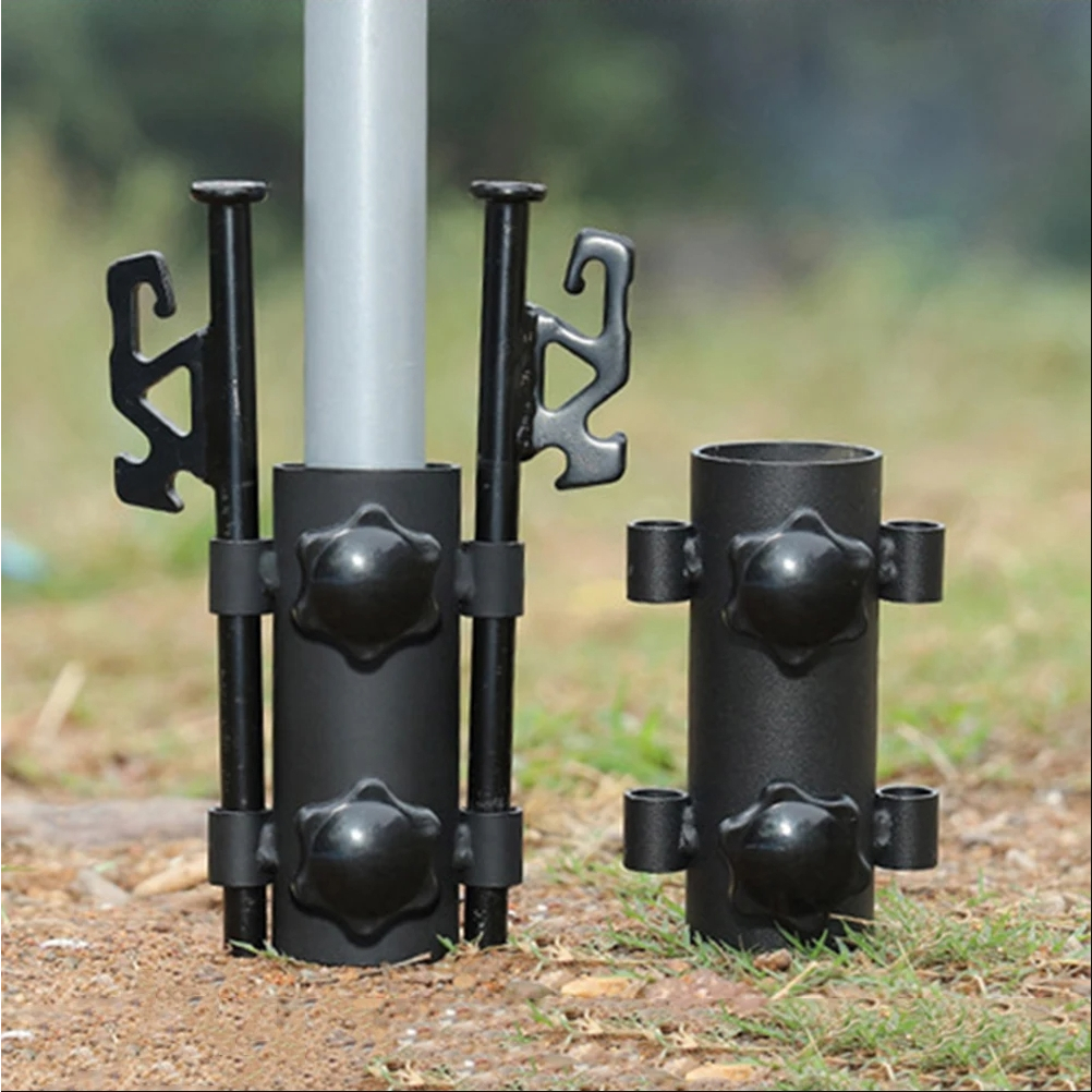 【สินค้าพร้อมส่ง】ขาตั้งท่อกันสาด ขายึดกันลมแบบปรับได้สำหรับตั้งแคมป์กลางแจ้ง ที่วางคันเบ็ด ราวร่ม กันสาด อุปกรณ์ท่อแบบคงที่ - รูปที่ 2