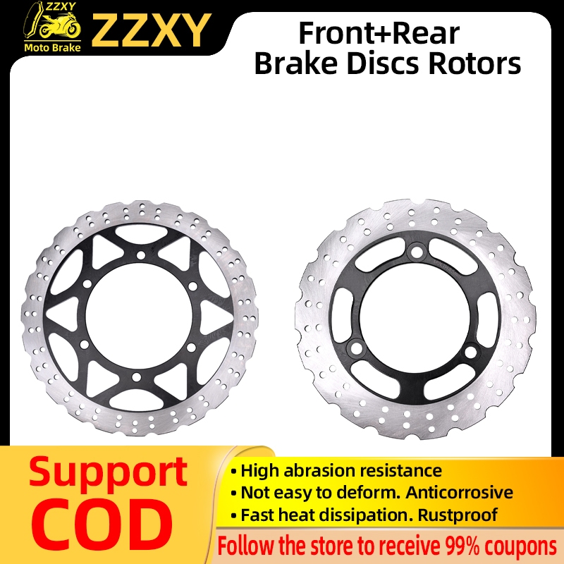 250 R Ninja EX250K ด้านหน้าและด้านหลังแผ่นดิสก์เบรคโรเตอร์สําหรับ KAWASAKI 250 R Ninja EX250K 08-12