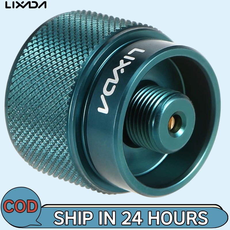 [LISADA Mall] Lixada LPG Canister Head Adapter 1L Outdoor Camping Propane Small Tank Input EN417 Lin