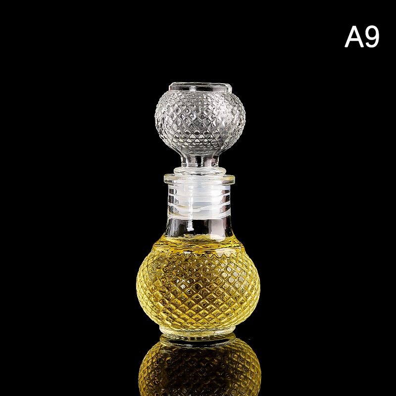 [goushbshiy] 1 ชิ้น 50 มิลลิลิตรโปร่งใสขนาดเล็กที่ว่างเปล่า Spirit Whisky ขวดไวน์มินิแก้วขวดเหล้าพร้อมสกรูหมวกขวดเหล้าวิสกี้ TH