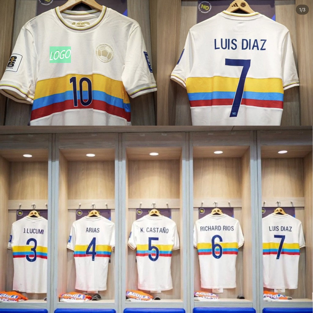 Pre Salecolumbia 100th Anniversary Edition S-4XLFan Versionเสื้อฟุตบอล * คุณภาพสูง * เสื้อยืด
