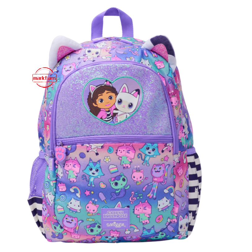 Smiggle Gabbys Dollhouse Classic Backpack Australia smiggle กระเป๋านักเรียนแมว