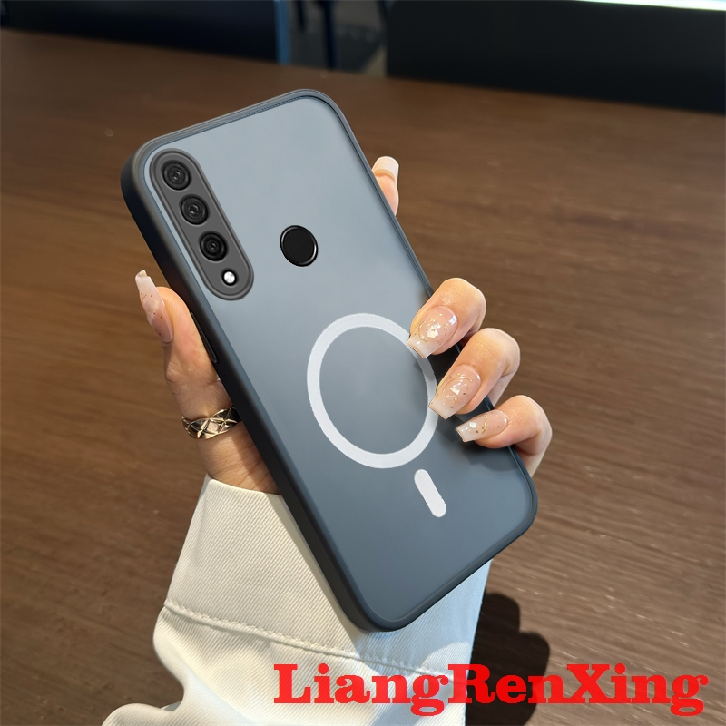 FOR เคส Case สำหรับ Huawei y6p 2020 โทรศัพท์ปลอก Frosted ล้างฮาร์ด Case กันกระแทกปกการออกแบบใหม่ความงาม fgbswx01