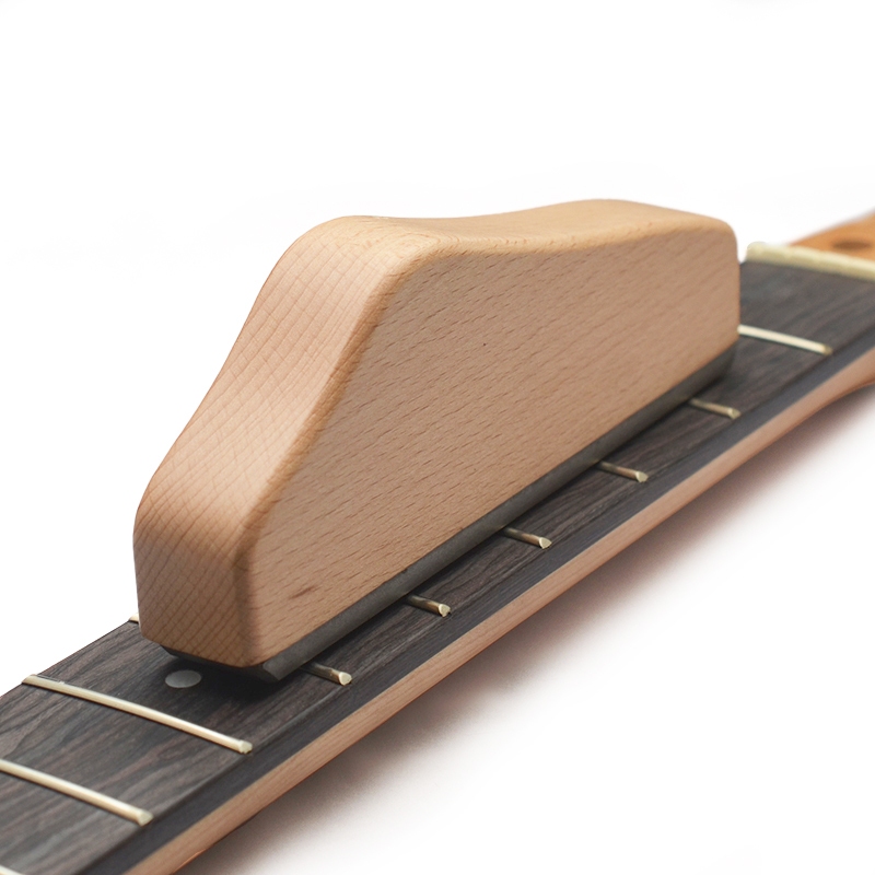 ไม้เนื้อแข็ง 155 มม.กีตาร์ Fret Leveling แฟ้มเหล็กคาร์บอนสูง Luthier เครื่องมือสําหรับกีตาร์ไฟฟ้าอะคูสติกเบส