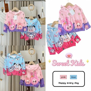SweetKids พร้อมส่งจากกทม🌸เสื้อแขนยาวเด็ก🍓เสื้อคลุมลูกสาว แจ๊คเกตหลายแบบ เสื้อโค๊ท ลำลอง มีฮู้ด แบบบาง ใส่สบาย งานใหม่