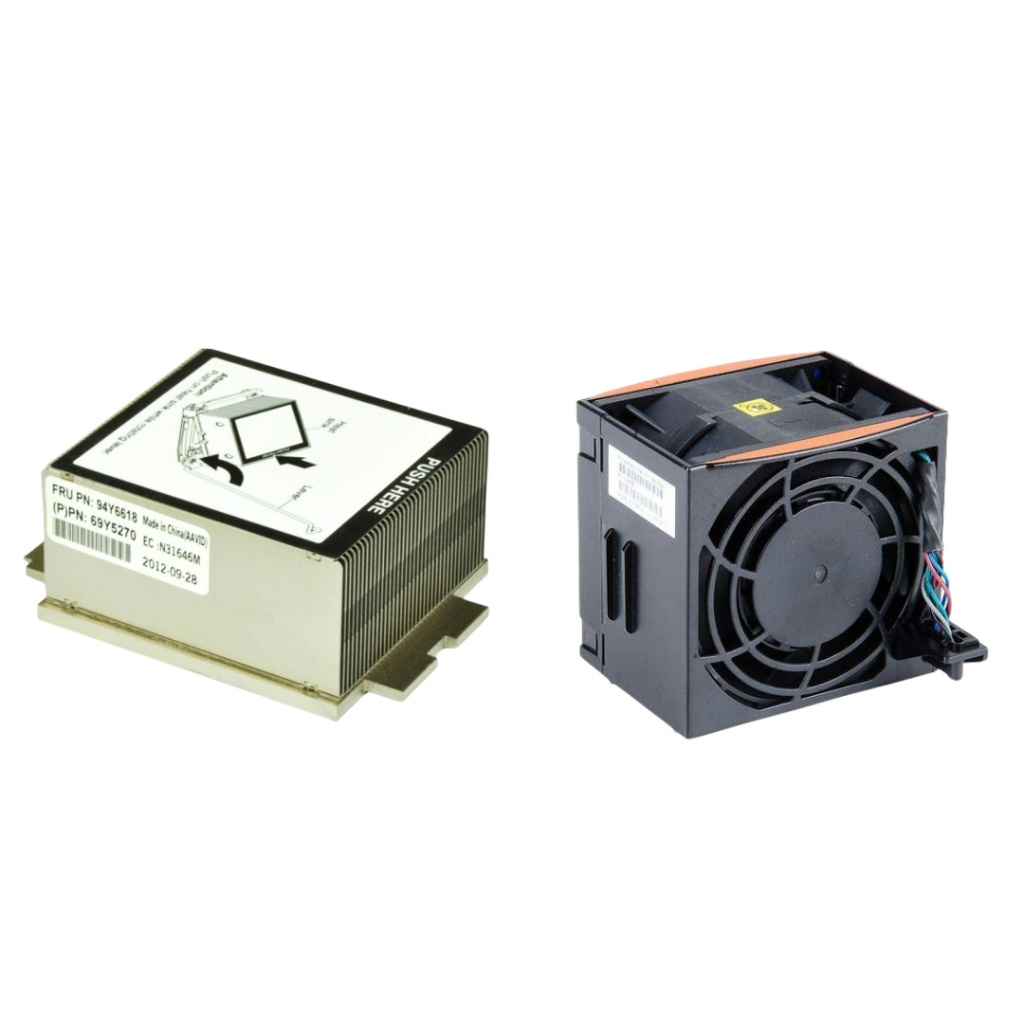 IBM X3650 M4 CPU ฮีทซิงค์ 94Y6618 69Y5270 พัดลมระบายความร้อน 69Y5611 94Y6620