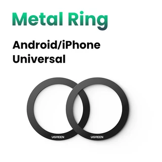 Ugreen สติกเกอร์แม่เหล็ก ไร้สาย สําหรับชาร์จโทรศัพท์ iPhone 14 13 12 11 XS