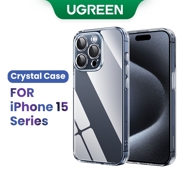 Ugreen เคสโทรศัพท์ แบบใส กันกระแทก สําหรับ iPhone 15 iPhone 15 Pro Max