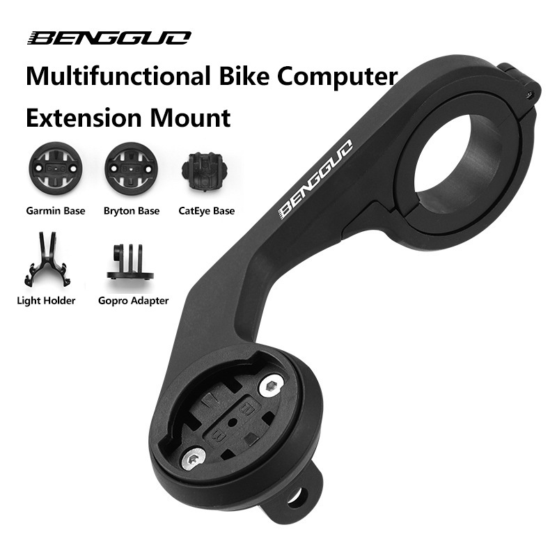 มัลติฟังก์ชั่นจักรยาน Speedometer กันน้ํา Bracket Extension กรอบ MTB Ultralight จักรยาน Light Mount ขี่จักรยานอุปกรณ์เสริม