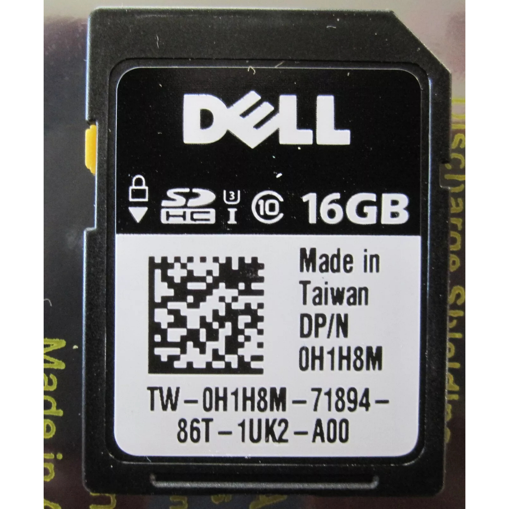 การ์ด DELL 16Gb iDRAC vFlash H1H8M