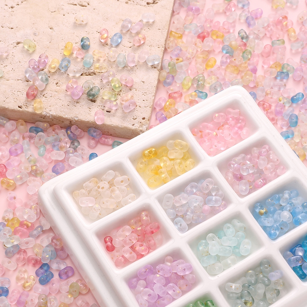 [4X6 มม.] Dream Series ถั่วลิสงลูกปัดอะคริลิคถั่ว DIY Handmade อุปกรณ์เสริม
