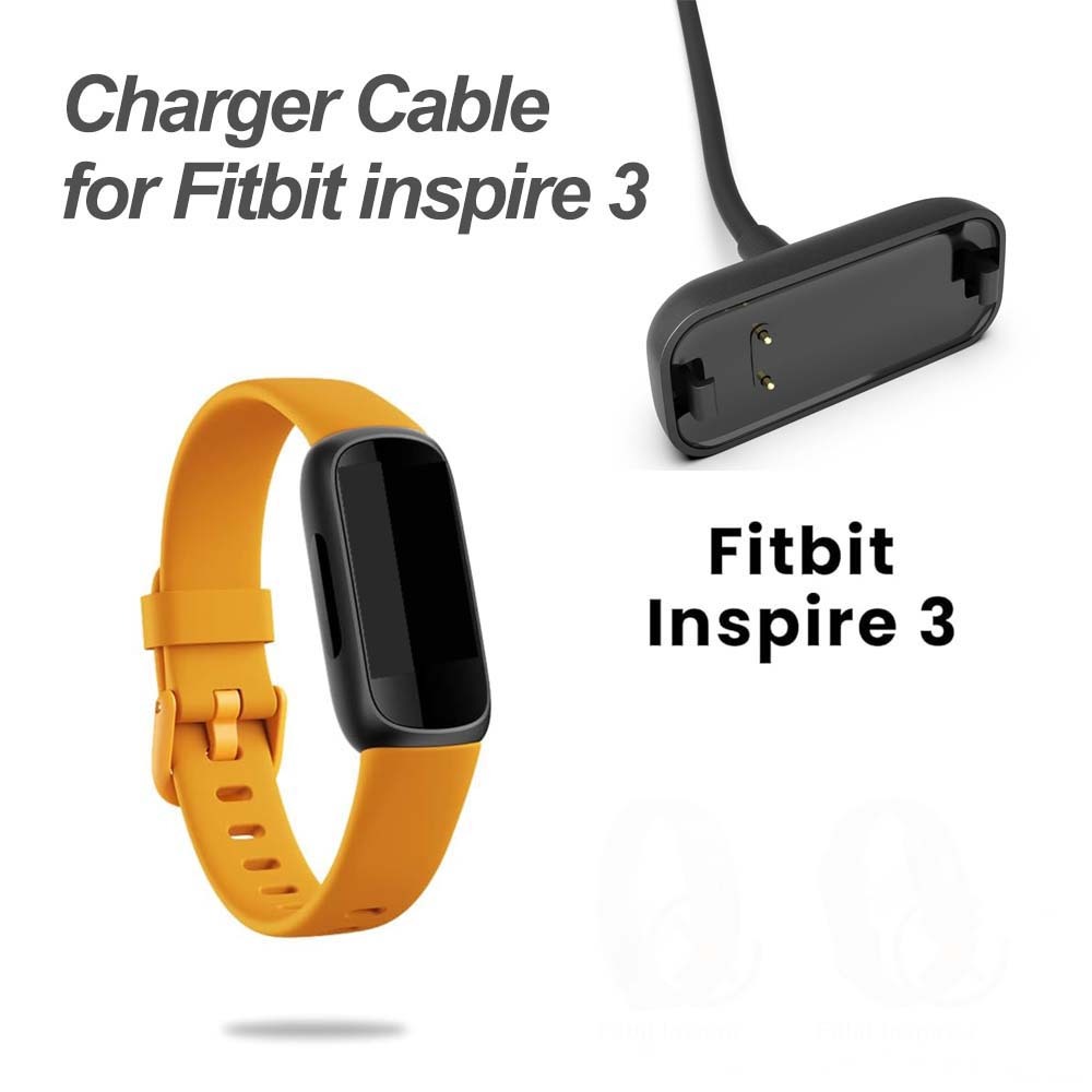 เข้ากันได้กับสายชาร์จนาฬิกาอัจฉริยะ Fitbit Inspire 3 สายชาร์จ Inspire 3 Charging Cable