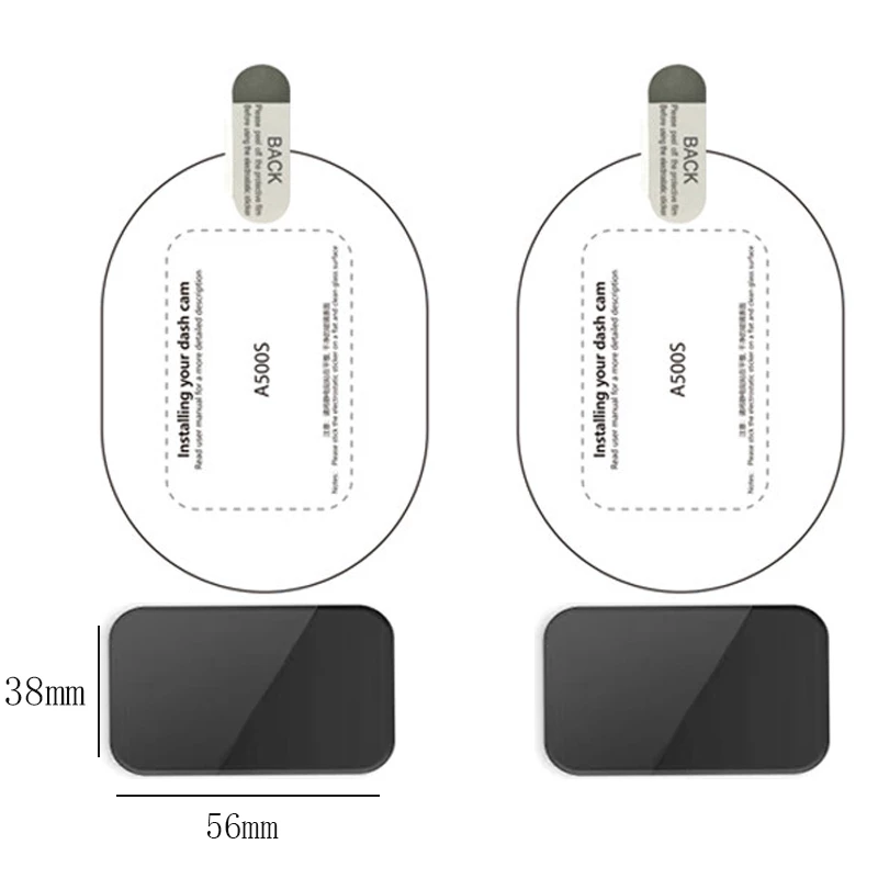 (พร้อมส่ง) แพ็คเกจ 2 ชุด สําหรับ 70MAI YI A200 1S/M300 A800 A400 Pro/D02/Lite/D08 A500S RC06 M500 3M สติกเกอร์ไฟฟ้าสถิตทนความร้อน 3M ตัวยึดกาวสําหรับ Dashcam 70 mai thumbnail 4