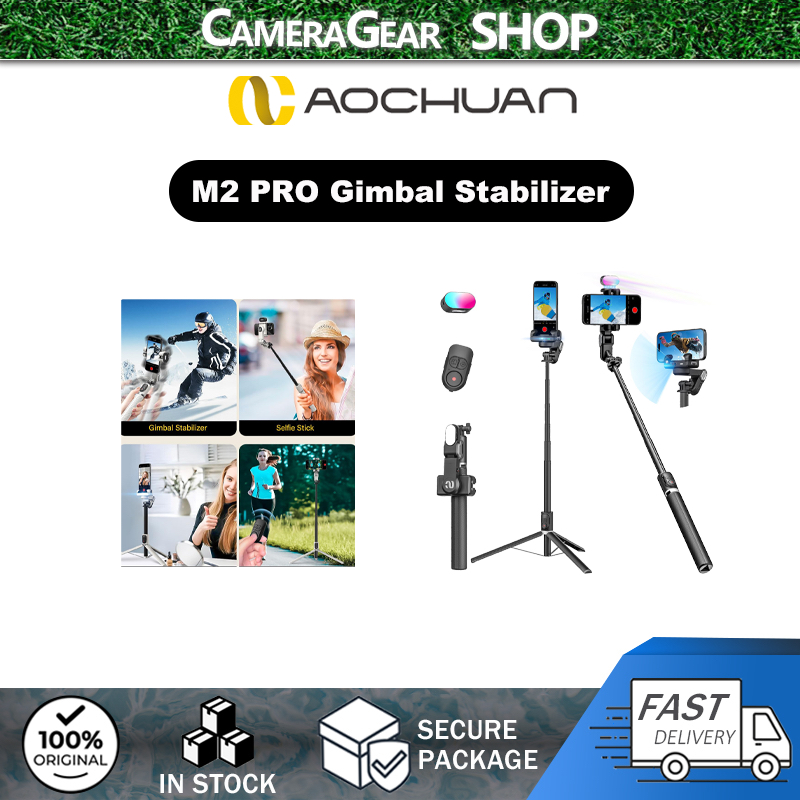 AOCHUAN M2 PRO Gimbal Stabilizer with Face Tracking for Smartphone