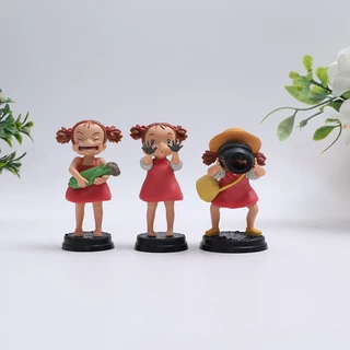 6 ชิ้น/เซ็ต 4-8 ซม.อะนิเมะ Series Ponyo บน Cliff รูป Ponyo Mei สาวรุ่น Q PVC ตัวเลขการกระทําตุ๊กตาของเล่น