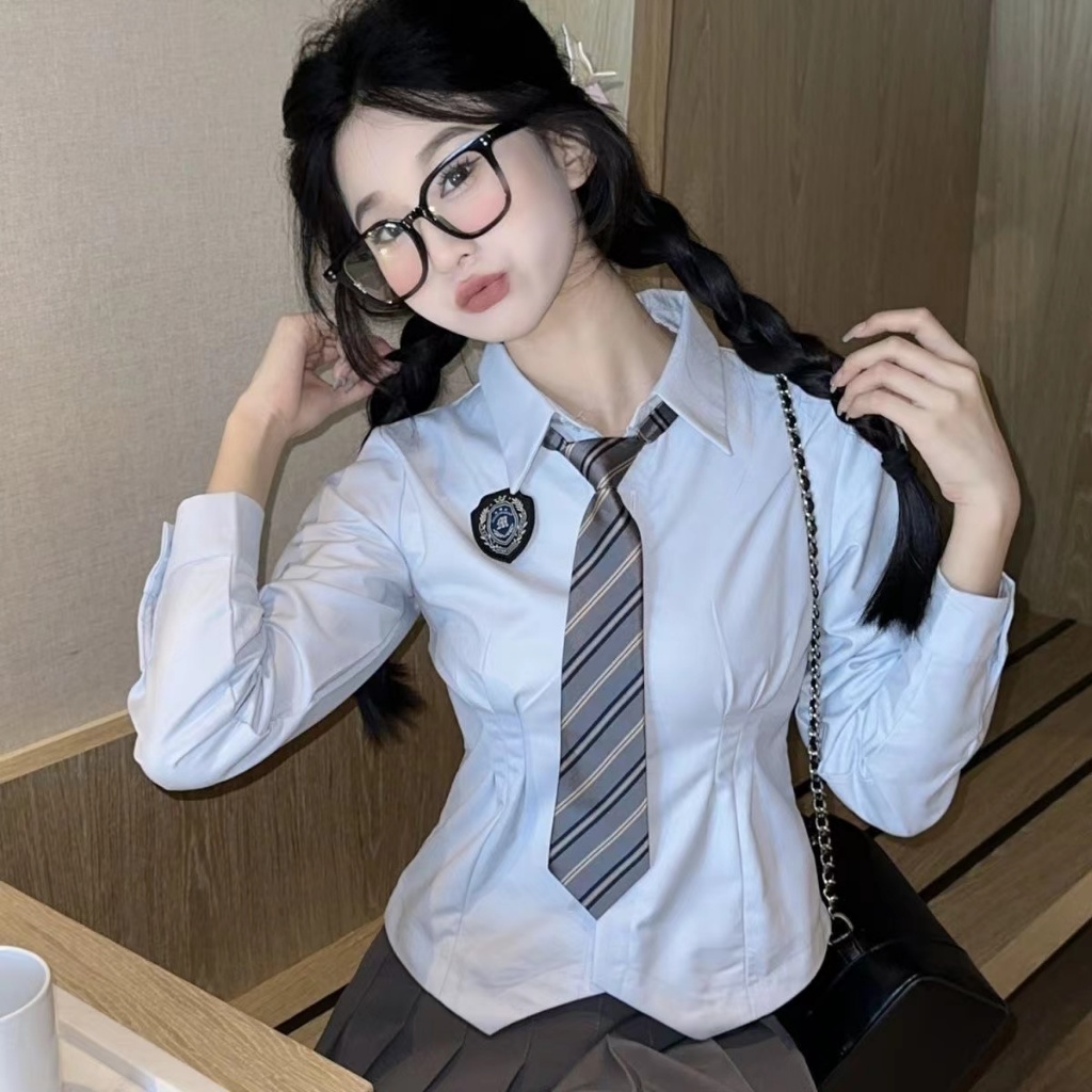 Jk เครื่องแบบผู้ชาย Ties Kawaii ลายสก๊อตคอ Tie Bowtie ผู้หญิงเสื้อโรงเรียนอุปกรณ์เสริมนักเรียนหญิง - รูปที่ 2