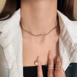 สร้อยคอนีโอจากยุโรปและอเมริกา ดีไซน์เรียบง่ายผสมผสานสไตล์โบฮีMIANและปังก์ สำหรับสาวๆ