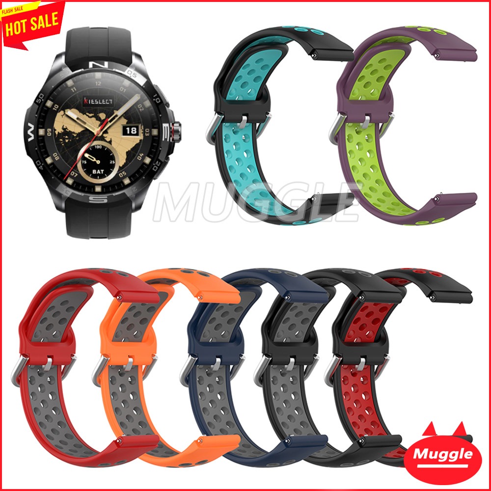 สาย Kieslect Actor Kieslect Ks Pro Kieslect KS3 Kieslect KS3 Elite สายนาฬิกาซิลิโคนสายรัดข้อมือระบาย