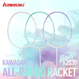 KAWASAKI ไม้แบดมินตันคาวาซากิ K2030 5U 18-30LBS เหมาะสําหรับผู้เล่น Fessional คาร์บอนไฟเบอร์ Super Light ง่ายต่อการควบคุมการออกแบบแฟชั่น